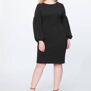 Eloquii Puff Sleeve Bodycon Dress